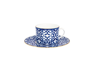 Блюдце фарфоровое MYTH BLUE LEGACY, д. 16 см