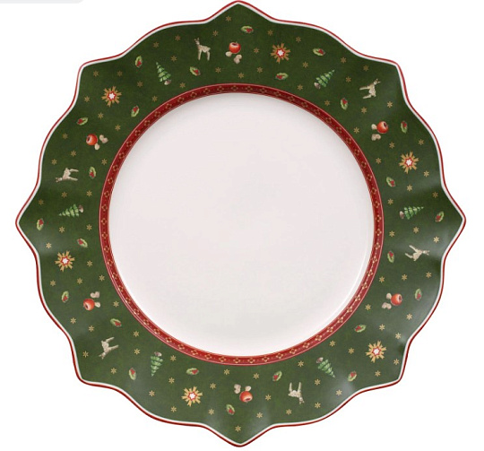Тарелка главная Зеленая 29 см Toy's Delight Villeroy & Boch