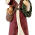 Статуэтка новогодняя декоративная CHRISTMAS FIGURINES, размер: 12x12x30,5 см