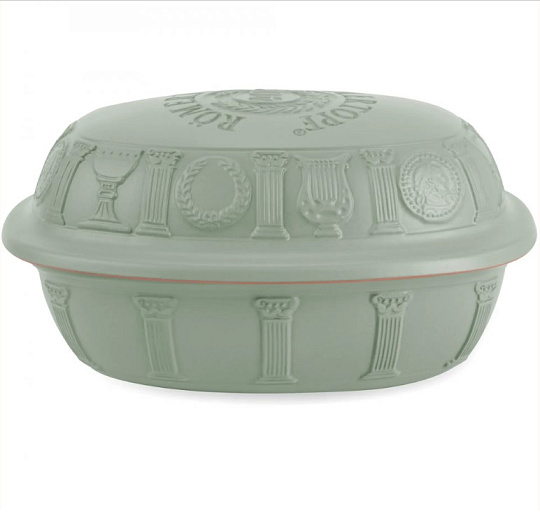 Емкость для запекания с крышкой 40 Jahre Jubilee Roaster размер 27,2 x 15,6 x 37,1 cm цвет green примерно на 6 человек