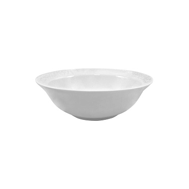 Салатник, 26 см, фарфор, серия  STRAVAGANZA WHITE