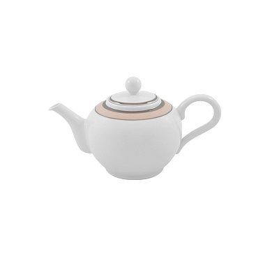 Заварник чайный, 1,3 л, фарфор, серия ETHEREAL MOKA