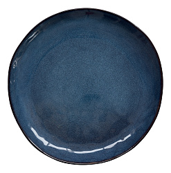 Тарелка закусочная  керамическая  GENESIS BLUE, д. 27,5 см