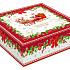 Набор тарелок фарфоровых CHRISTMAS HERITAGE (4 шт), д. 20 см в подарочной упаковке