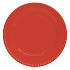 Блюдце фарфоровое TIFFANY RED, д. 19 см