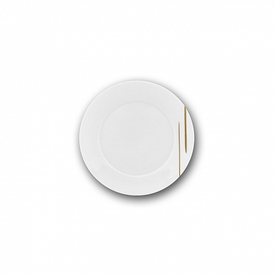 Тарелка для масла/хлеба, 17 см, фарфор, серия GOLDEN TOUCH