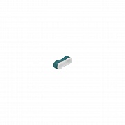 Кольцо для салфеток, 7х2,5 см, фарфор, серия ETHEREAL ULTRAMARINE GREEN PORCEL магазин «Аура Дома»