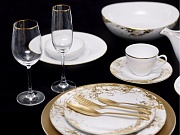 Набор столовой посуды обеденный, 41 предмет, фарфор, серия BELLE EPOQUE PORCEL  магазин «Аура Дома»