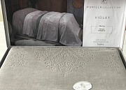 картинка Плед VIOLET, состав: 100% хлопок, размер: 220х240 см, цвет: бежевый Pupilla магазин «Аура Дома»
