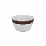 Салатник, диаметр: 20 см, фарфор, серия ETHEREAL Chocolat PORCEL  магазин «Аура Дома»