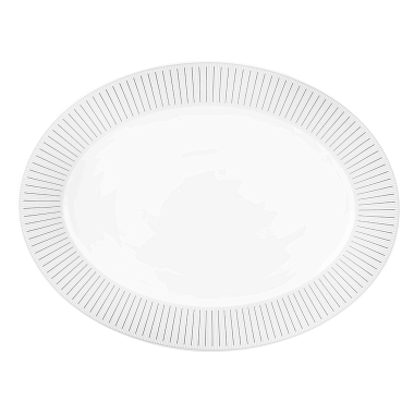 Блюдо овальное фарфоровое Elegant, размер: 42,5х32,5 см