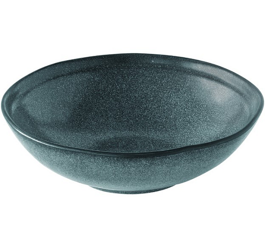 Тарелка суповая керамическая ESSENTIAL DARK GREY, д. 18 см, Easy Life