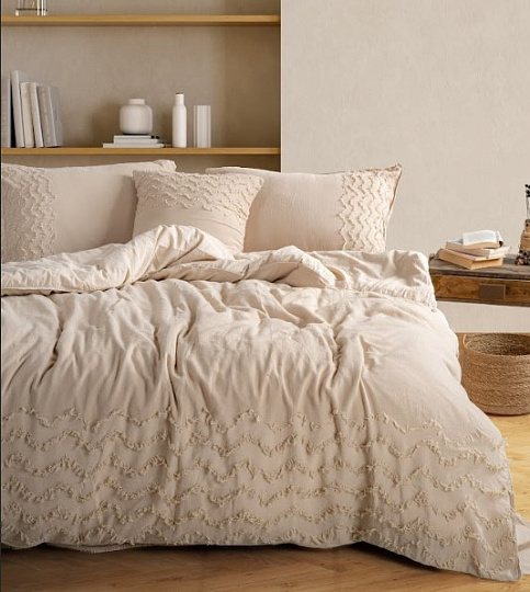 Комплект постельного белья OXFORD TAN, состав: 100% хлопок, размер: евро