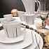 Набор посуды чайный, 15 предметов, фарфор, серия GOLDEN TOUCH