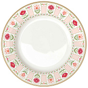 Тарелка закусочная фарфоровая FLOWERY, д. 26,5 см  магазин «Аура Дома»