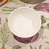 Салатник круглый керамический "Виноград", д. 23 см, бежевый