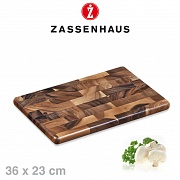 Доска разделочная деревянная р. 36х23х2 см,Zassenhaus 
