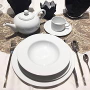 Набор посуды чайный из 15 предметов PETALA , фарфор Porcel магазин «Аура Дома»