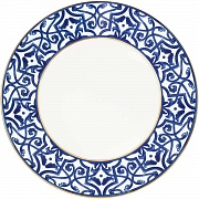 Тарелка закусочная фарфоровая PETALA BLUE LEGACY, д. 27 см PORCEL  магазин «Аура Дома»