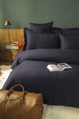 Комплект постельного белья SIMPLY ANTHRACITE, состав: 100% хлопок, размер: семейный