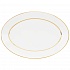 Блюдо овальное фарфоровое MYTH PREMIUM GOLD, размер: 39х27 см