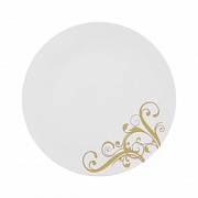 Тарелка закусочная, 27 см, фарфор, серия OASIS PORCEL  магазин «Аура Дома»