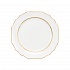 Тарелка закусочная фарфоровая VIENA PREMIUM GOLD, д. 27 см