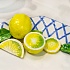 Блюдо прямоугольное, керамика, 36x30 см, серия "Лимон"