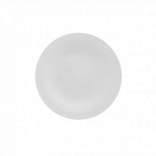 Тарелка десертная фарфоровая BALLET WHITE, д. 22 см