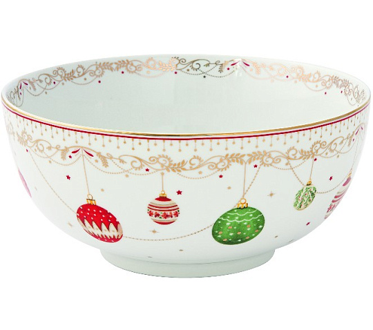 Салатник фарфоровый CHRISTMAS EVE, д. 23 см