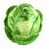 Блюдо глубокое, диаметр 31см, выстота 22см, зеленого цвета, часть столового набора "Цикорий", керамика