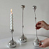 Набор подсвечников (3 штуки) металл