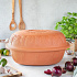 Емкость для запекания с крышкой Roaster Maxi размер 34,0 x 19,0 x 45,0 cm цвет терракот примерно на 8 человек