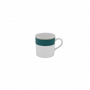 Чашка, 350 мл, фарфор, серия ETHEREAL ULTRAMARINE GREEN PORCEL магазин «Аура Дома»