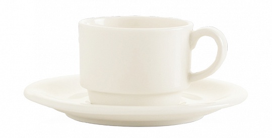 Чашка чайная фарфоровая Crema, объем 230 мл