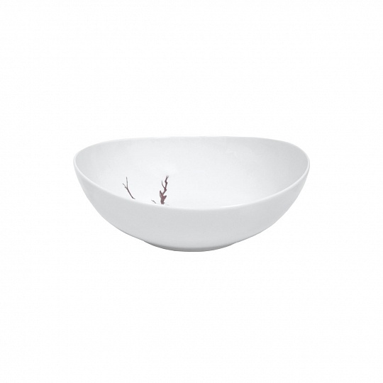 Салатник диаметр 26 см, набор столовой посуды BALLET FEELINGS, фарфор