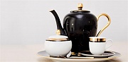 Набор посуды чайный, 15 предметов, фарфор, серия SATURN PORCEL магазин «Аура Дома»