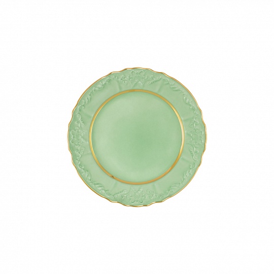 Тарелка десертная, диаметр 20см, набор столовой посуды ANNA VIVIAN MINT, фарфор