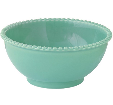 Салатник фарфоровый TIFFANY AQUAMARINE, д. 20 см