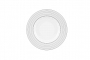 Тарелка суповая фарфоровая Elegant, д. 23,3 см