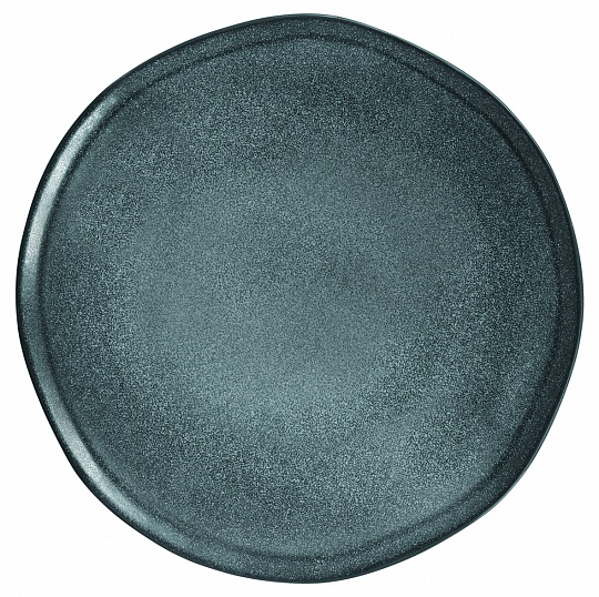 Блюдо сервировочное керамическое ESSENTIAL DARK GREY, д. 26,5 см