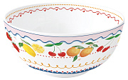 Салатник фарфоровый FRUIT MANIA, д. 23 см  магазин «Аура Дома»