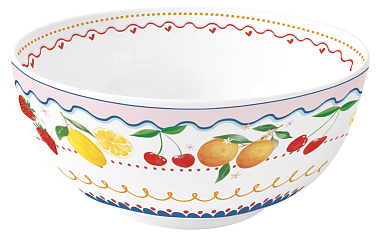 Салатник фарфоровый FRUIT MANIA, д. 23 см