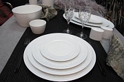 Набор столовой посуды обеденный, 41 предмет, фарфор, серия ATLAS PORCEL  магазин «Аура Дома»