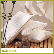 Подушка Bambuda, размер: 50х70 см, состав верха: 60% хлопок, 40% бамбуковое волокно, наполнитель: 30% бамбуковое волокно, 70% микрофибра