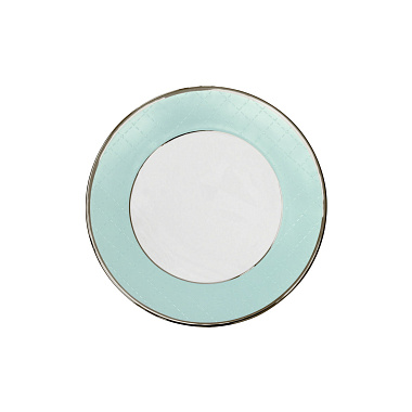 Тарелка дессертная фарфоровая PETALA SIMPLES ETHEREAL BLUE, д. 23 см