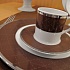Набор столовой посуды обеденный, 41 предмет, фарфор, серия ETHEREAL CHOCOLAT
