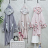 Халат женский LAVENDER, состав: 100% хлопок, размер: S, цвет: лавандовый