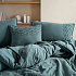 Комплект постельного белья DARK GREEN, состав: 100% хлопок, размер: евро