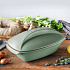 Емкость для запекания с крышкой CULINARIO размер 22,0 x 13,7 x 36,5 cm цвет green примерно на 4 человек